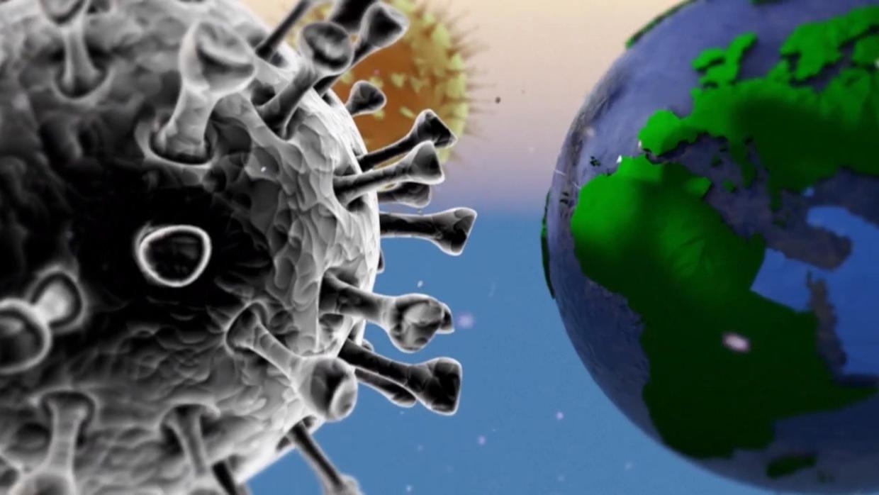 يدخل فيروس كورونا من الحلق إلى الجهاز التنفسي
